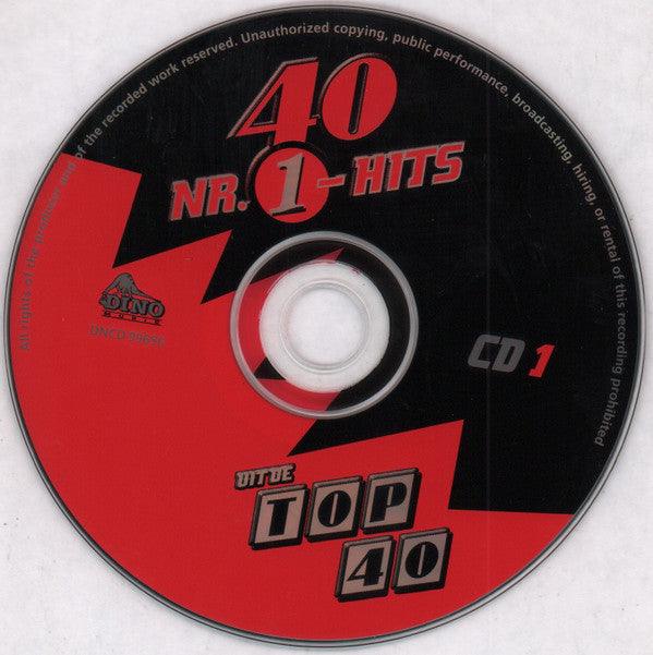 Various : 40 Nr. 1-Hits Uit De Top 40 (2xCD, Comp)