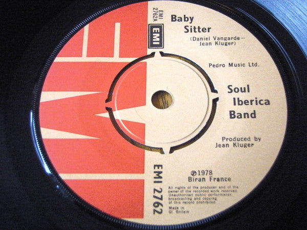 Soul Iberica Band : Baby Sitter (7", Single, Pus)