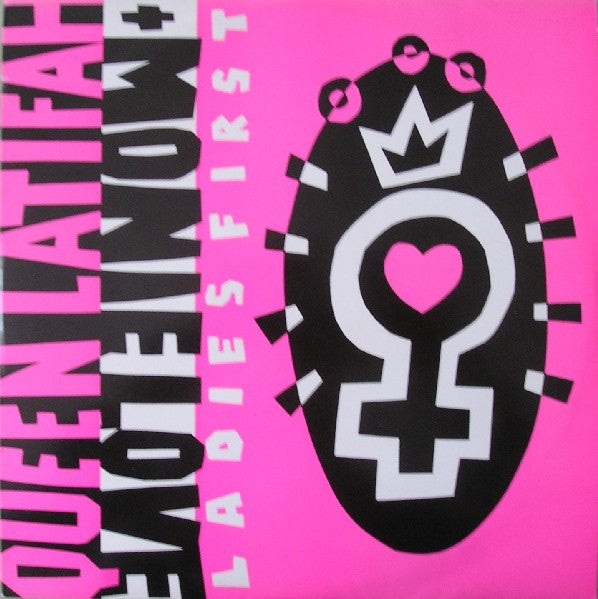 Queen Latifah + Monie Love : Ladies First (12")