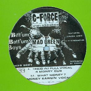 Biff'um Baff'um Boys : Mad Green (12")