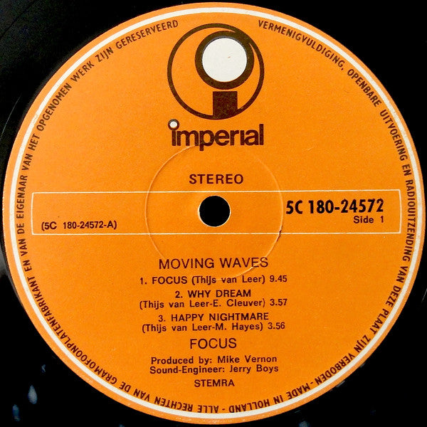 Focus (2) : Moving Waves (2xLP, Comp)