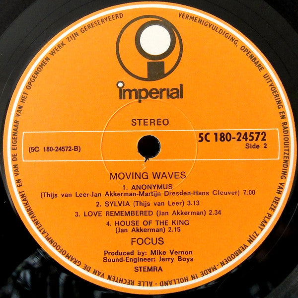 Focus (2) : Moving Waves (2xLP, Comp)