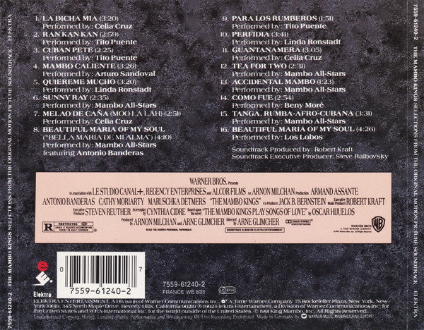 Various : The Mambo Kings (Selections From The Original Motion Picture Soundtrack) (CD, Comp)
