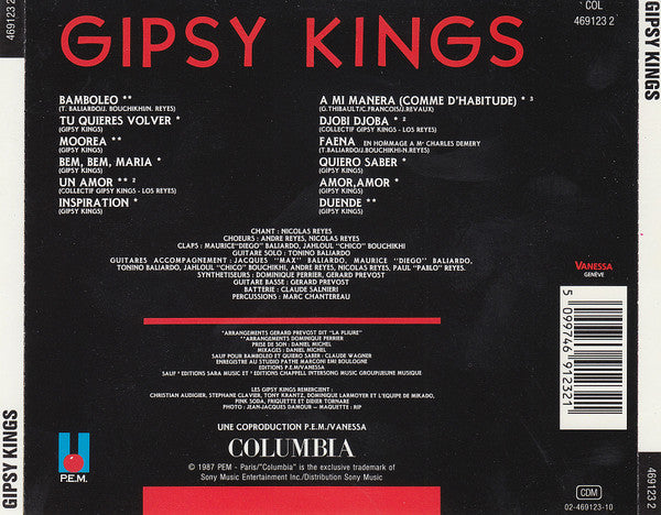 Gipsy Kings : Gipsy Kings (CD, Album, RE)