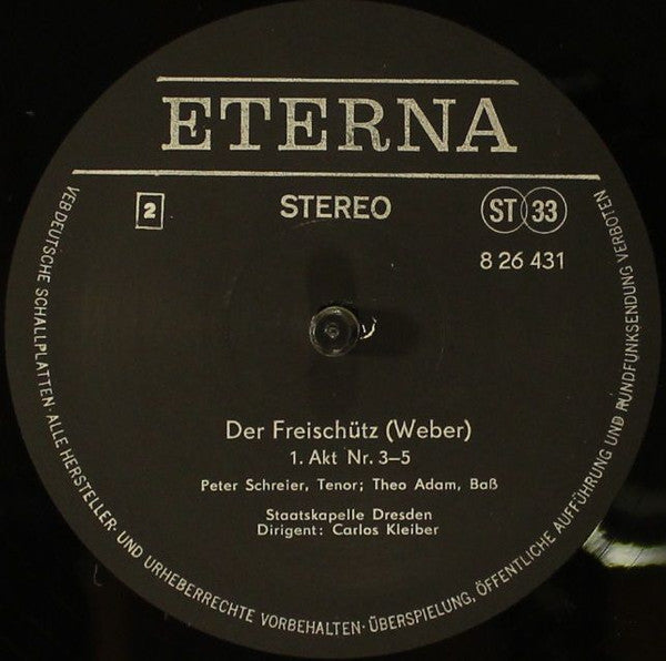 Carl Maria von Weber : Der Freischütz (3xLP + Box)