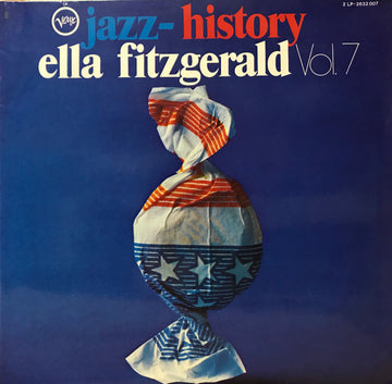 Ella Fitzgerald : Jazz History Vol. 7 (2xLP, Comp, M/Print, RE)