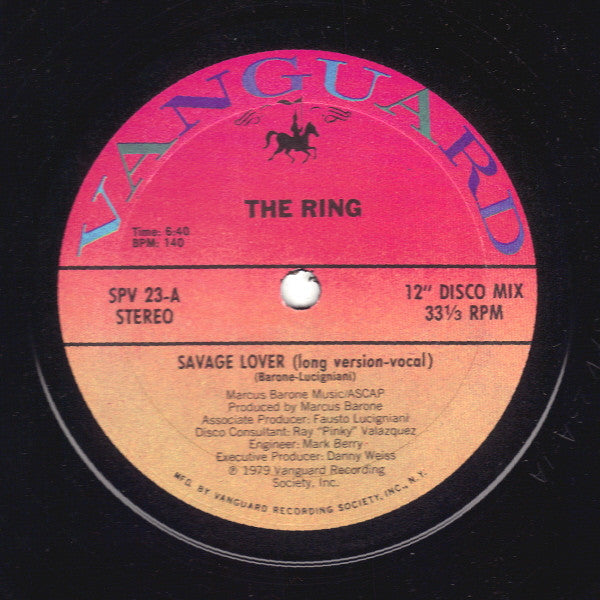 The Ring : Savage Lover (12")