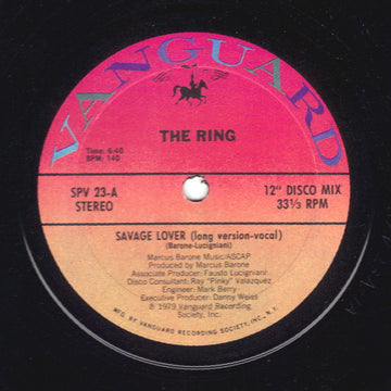 The Ring : Savage Lover (12")