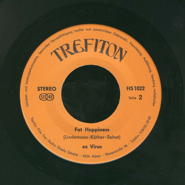 Ex Virus : Changing / Fat Happiness (7")