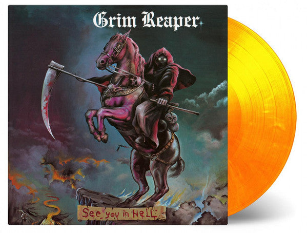 Grim Reaper (3) : See You In Hell (LP, Album, Ltd, Num, RE, Ora)
