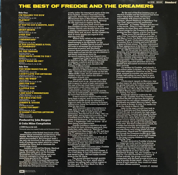 Freddie & The Dreamers : The Best Of Freddie And The Dreamers (LP, Comp)