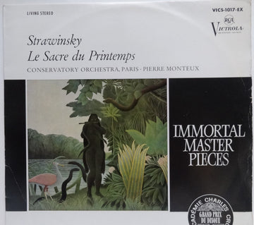 Igor Stravinsky - Orchestre De La Société Des Concerts Du Conservatoire, Pierre Monteux : Le Sacre Du Printemps (LP, Album)