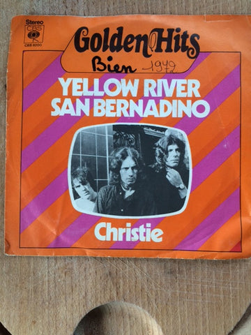 Christie : Yellow River / San Bernadino (7", Single)