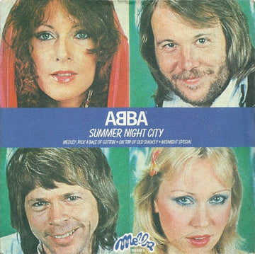 ABBA : Summer Night City (7", Single)