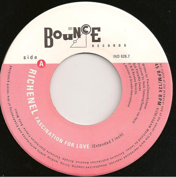 Richenel : Fascination For Love (7", Single)