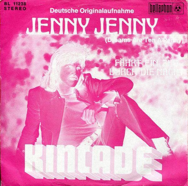 John Kincade : Jenny, Jenny (Dreams Are Ten A Penny) (7", Single)