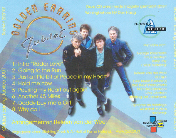 Heleen van der Weel : Golden Earring Jubilee (CD, Album)