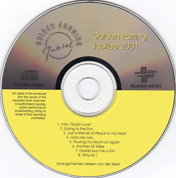 Heleen van der Weel : Golden Earring Jubilee (CD, Album)