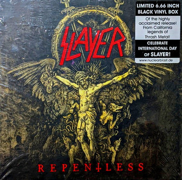 Slayer : Repentless (Box, Album, Ltd, RE + 6x6½", 6,6)