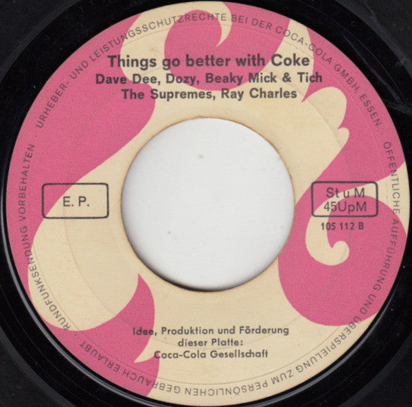 Dave Dee, Dozy, Beaky, Mick & Tich : I'll Love You (7", EP, Mono)