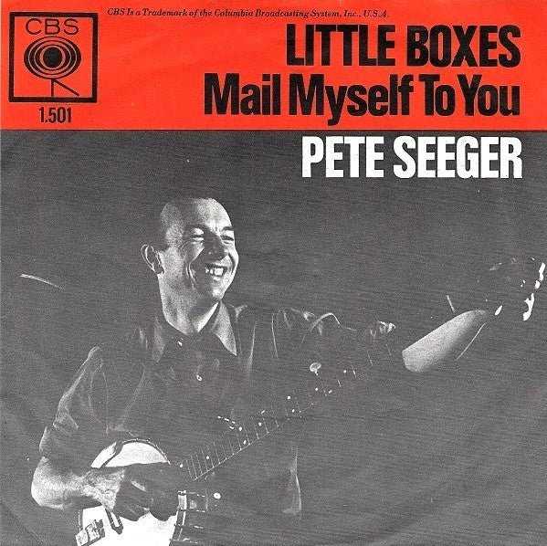 Pete Seeger : Little Boxes (7", Single, Ora)