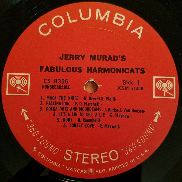 Jerry Murad's Harmonicats : Cherry Pink And Apple Blossom White (LP, Album)