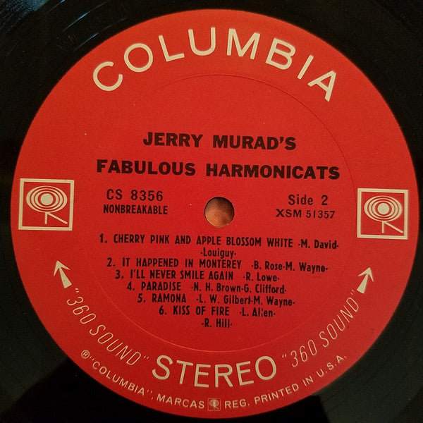 Jerry Murad's Harmonicats : Cherry Pink And Apple Blossom White (LP, Album)