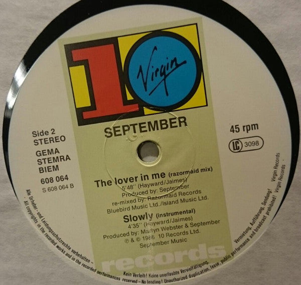 September (2) : Slowly (12")