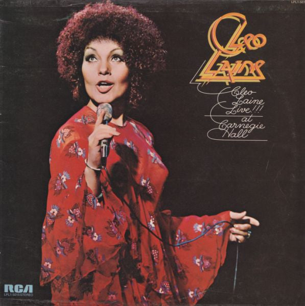 Cleo Laine : Cleo Laine Live!!! At Carnegie Hall (LP, Album)