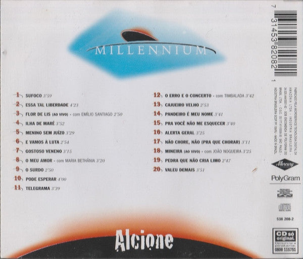 Alcione : Millennium - 20 Músicas Do Século XX (CD, Comp)