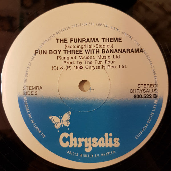 The Fun Boy Three* With Bananarama : It Aint What You Do.... /Just Do It (Extended Version) (12", M/Print)