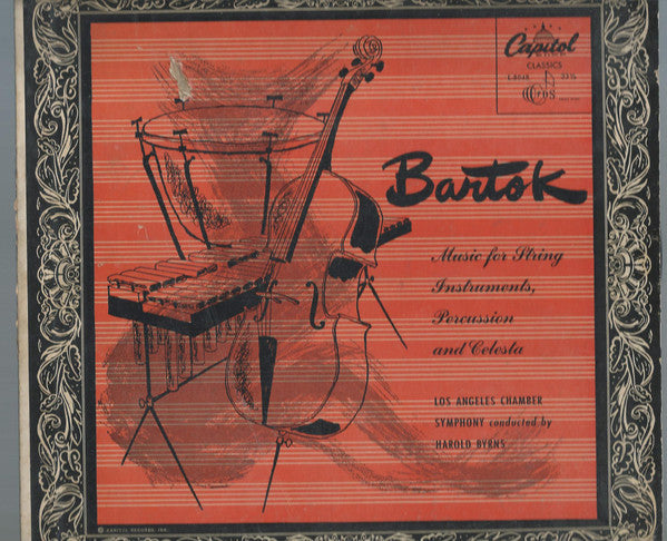 Béla Bartók : Music For String Instruments, Percussion, And Celesta (10", FDS)