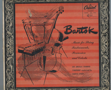 Béla Bartók : Music For String Instruments, Percussion, And Celesta (10", FDS)