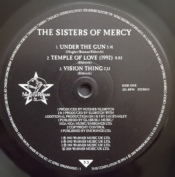 The Sisters Of Mercy : Greatest Hits Volume One - A Slight Case Of Overbombing (2xLP, Comp, RE, Gat)