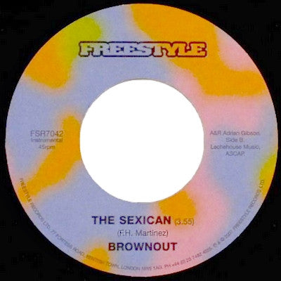 Brownout : African Battle / The Sexican (7", Single)