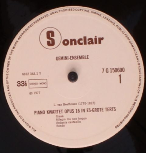 Gemini Ensemble (2) : Gemini Ensemble (LP, Album)