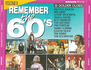 Various : Remember The 60's - Volume 3 (32 Golden Oldies) (2xCD, Comp)