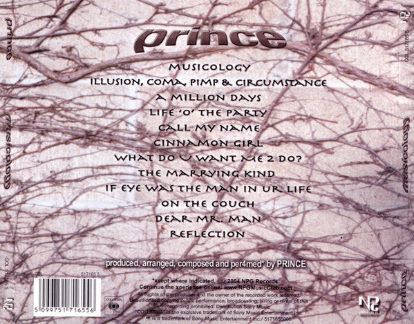 Prince : Musicology (CD, Album, Jew)