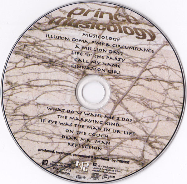 Prince : Musicology (CD, Album, Jew)