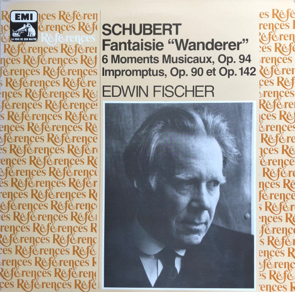 Franz Schubert / Edwin Fischer : Fantaisie "Wanderer"  / 6 Moments Musicaux, Op. 90 Et Op. 142 (2xLP, Comp, Mono, Gat)