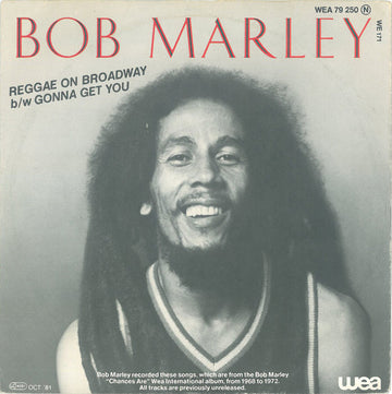 Bob Marley : Reggae On Broadway (7", Single)