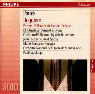 Gabriel Fauré : Requiem  · Pavane  · Pelléas  · Ballade (CD, Comp)