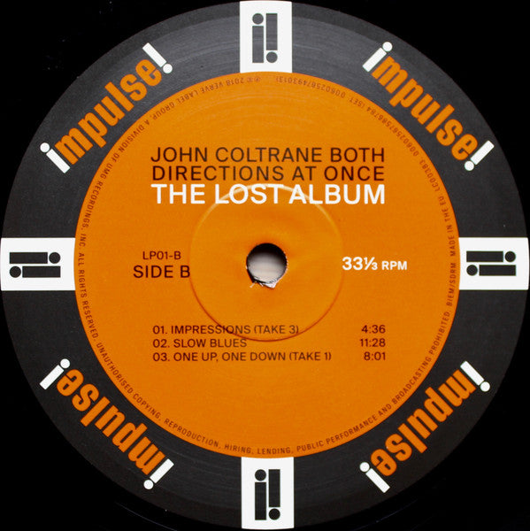 John Coltrane : Both Directions At Once: The Lost Album (2xLP, Album, Mono, Dlx, 180)