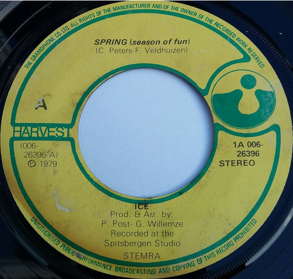 Ice (79) : Spring / Antares (7", Single)