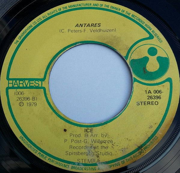 Ice (79) : Spring / Antares (7", Single)
