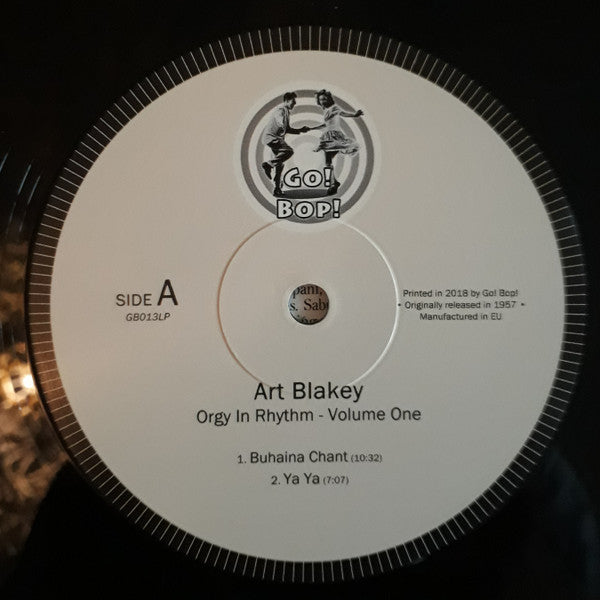 Art Blakey : Orgy In Rhythm - Volume One (LP, RE)