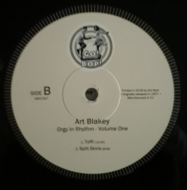 Art Blakey : Orgy In Rhythm - Volume One (LP, RE)