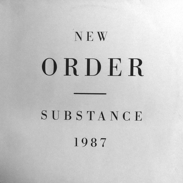 New Order : Substance (2xLP, Comp, Emb)