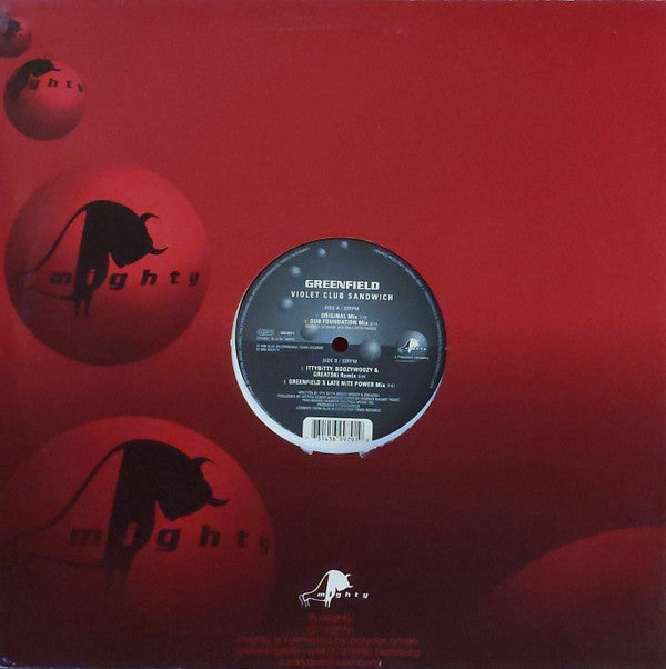 Greenfield : Violet Club Sandwich (12")
