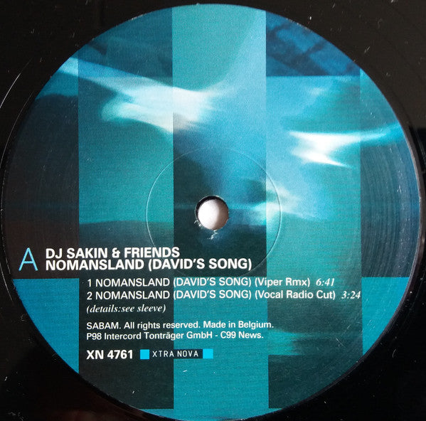 DJ Sakin & Friends : Nomansland (David's Song) (12")